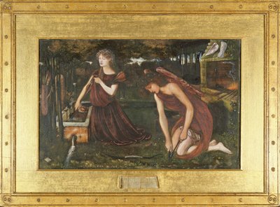 La Forge de Cupidon - Edward Burne Jones